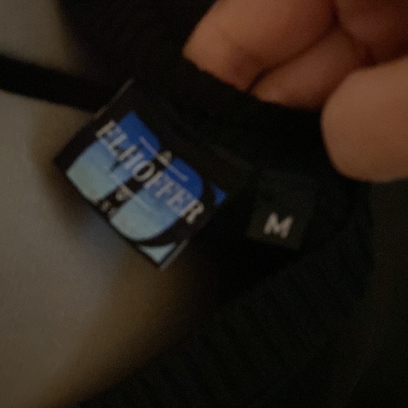 Retired new, never worn Elhoffer design spooky spiderweb Halloween sweater shell - Picture 5 of 5